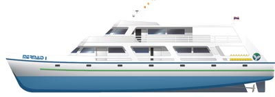 Mermaid I's deck plans