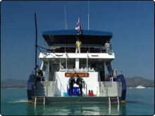 Mermaid II's Dive Deck