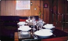 Dining in style onboard the MV Philkade