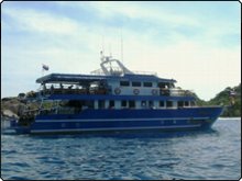 The Queen Scuba taking divers to the Similans