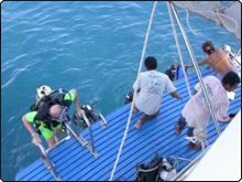 South Siam III's Dive Deck